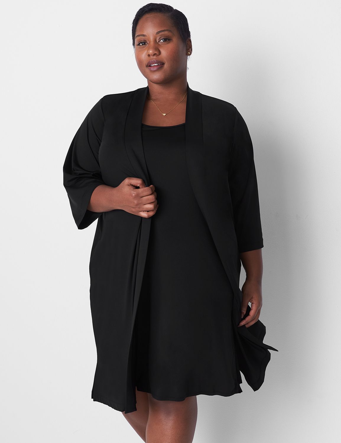 Dreamy Cool Midi Robe 1131713 S Product Image 1