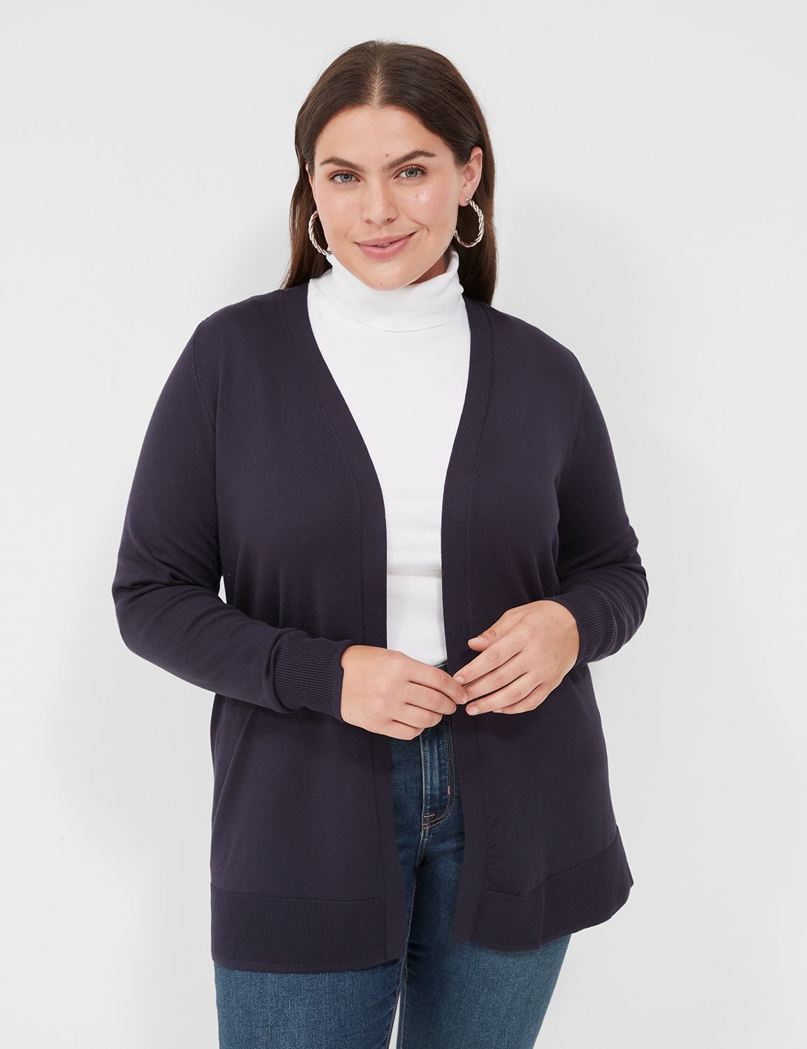 Lane bryant hot sale black cardigan