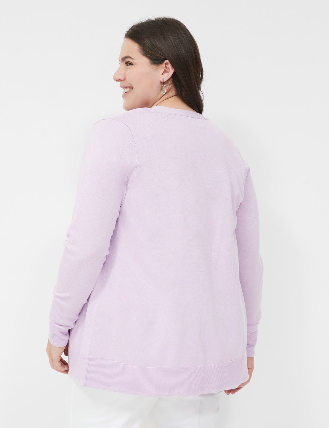 Classic Long Sleeve Open Front Mode Product Image 2