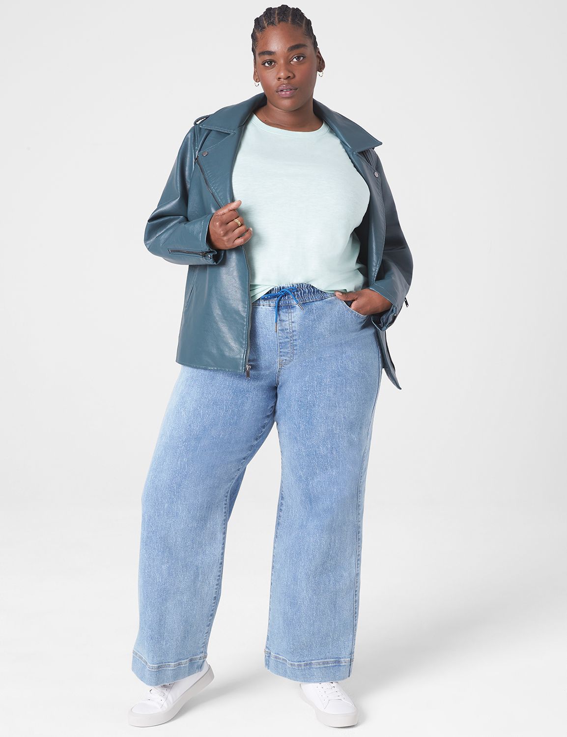 HIGH RISE PULL ON RELAXED STRAIGHT- Product Image 3