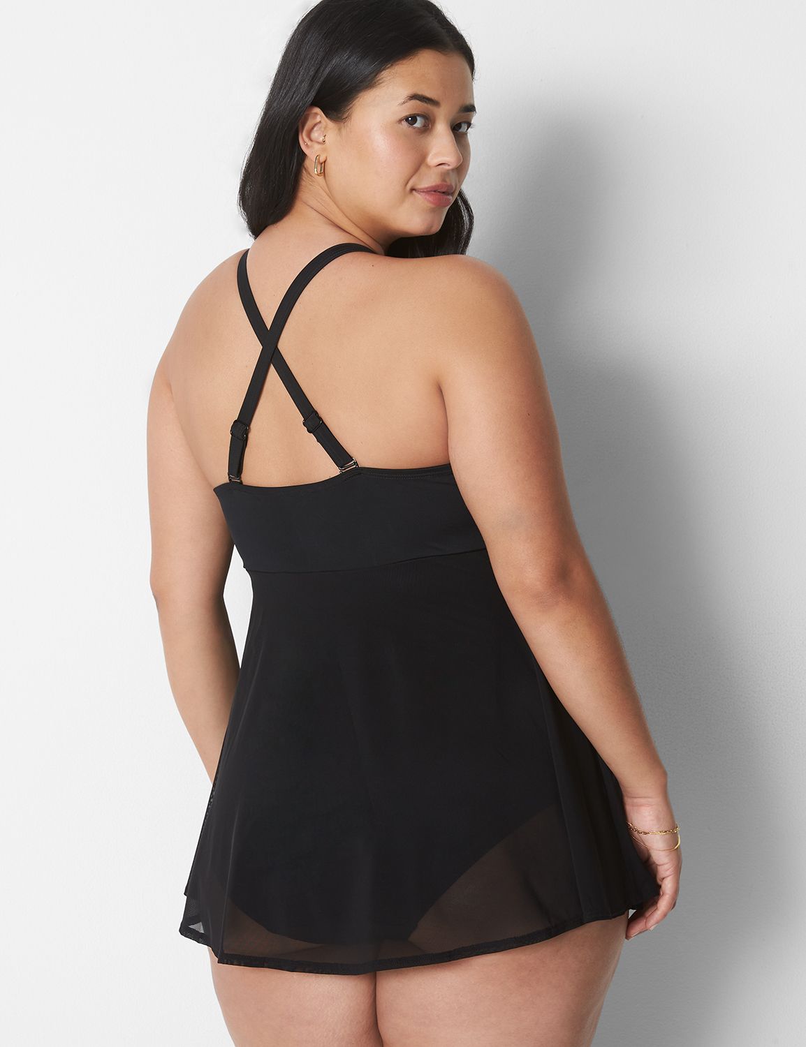 Mesh swim sale dress