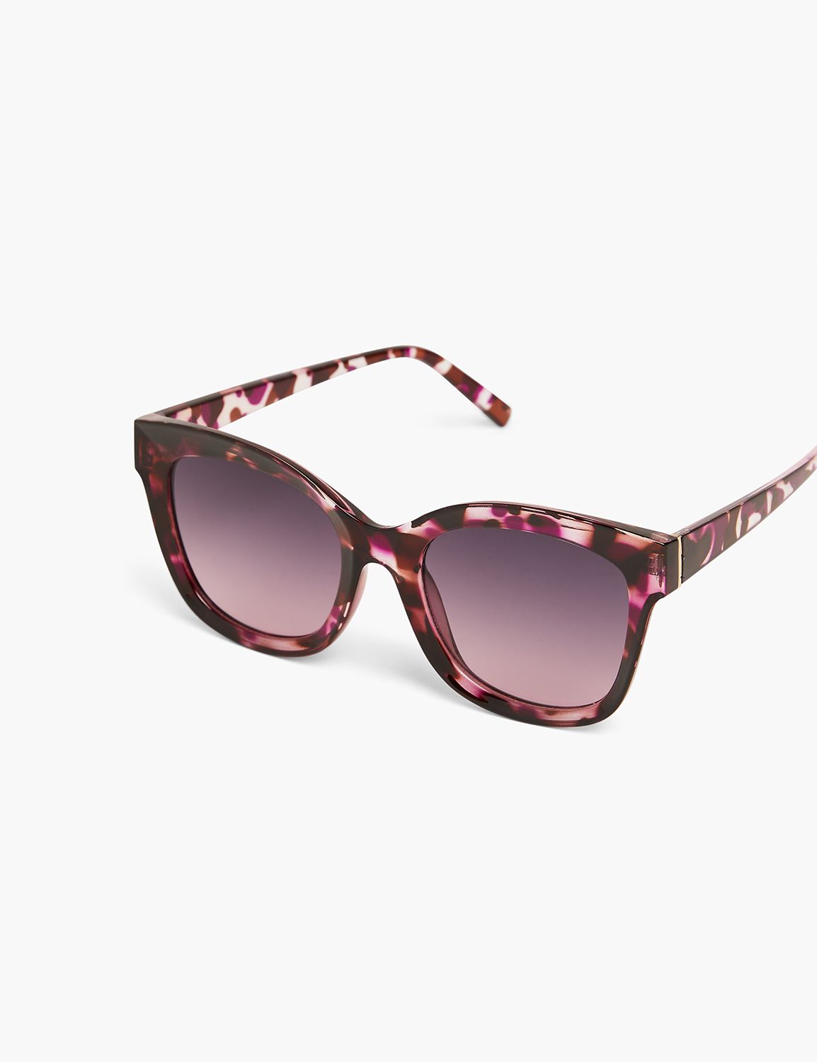 Pink best sale tortoiseshell sunglasses