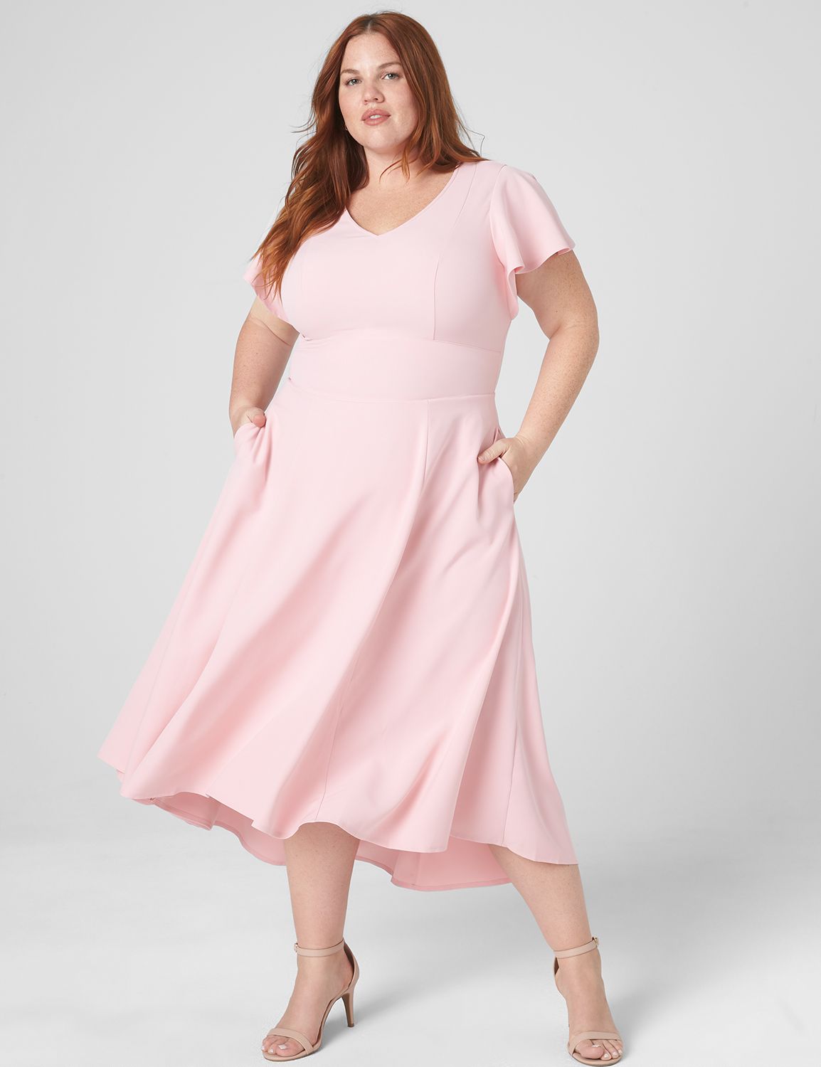 Lane bryant midi dresses sale