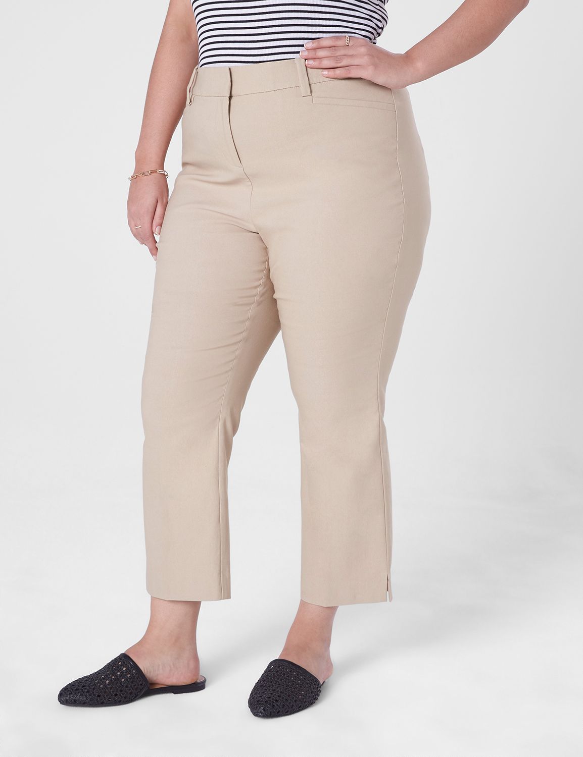 Lane bryant deals khaki pants