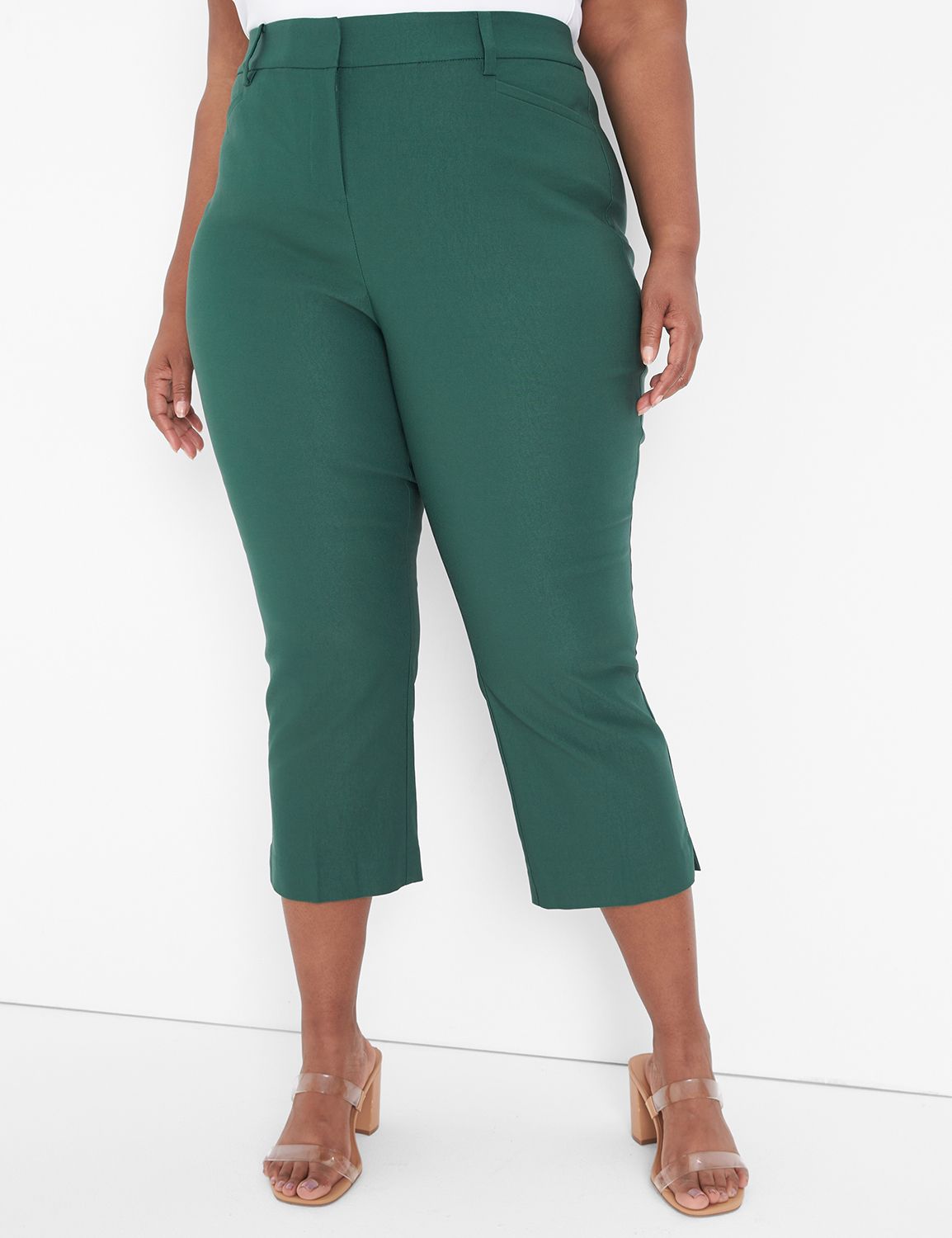 Lane bryant capri on sale pants