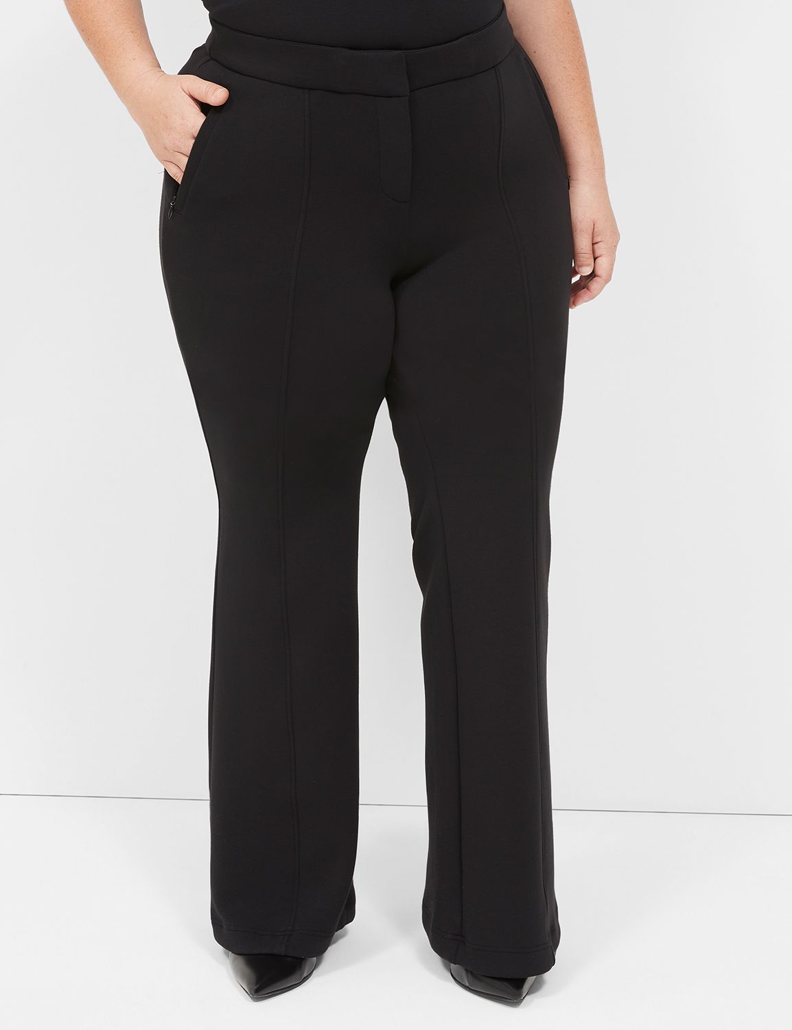 A New Day Women's High-Rise Wide Leg Pants in Black (size 2)