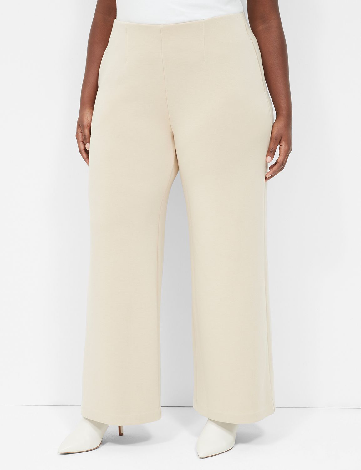 Journey Knit High-Rise Wide Leg Pant