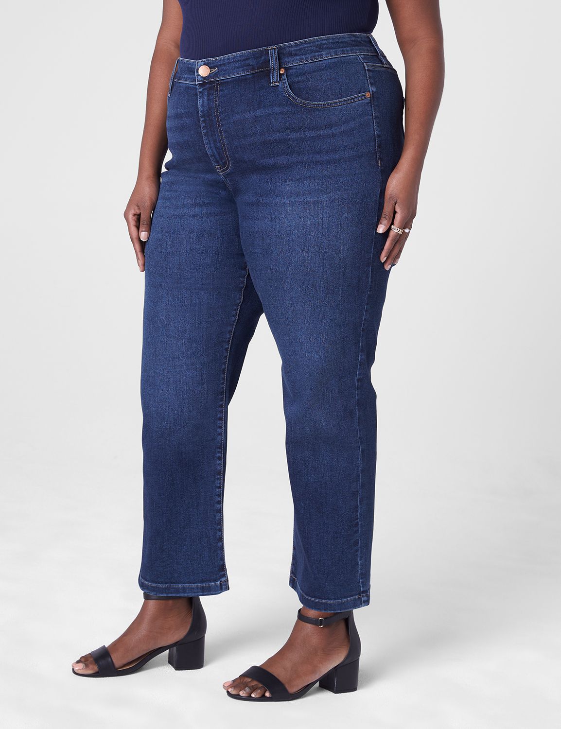 Lane bryant shop straight leg jeans