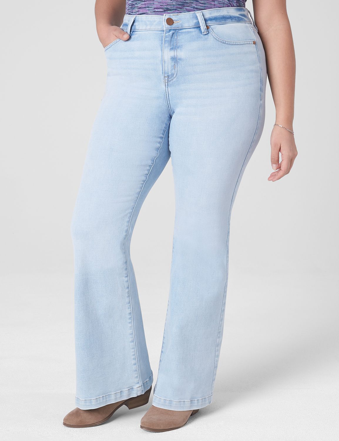 Lane bryant store bell bottom jeans