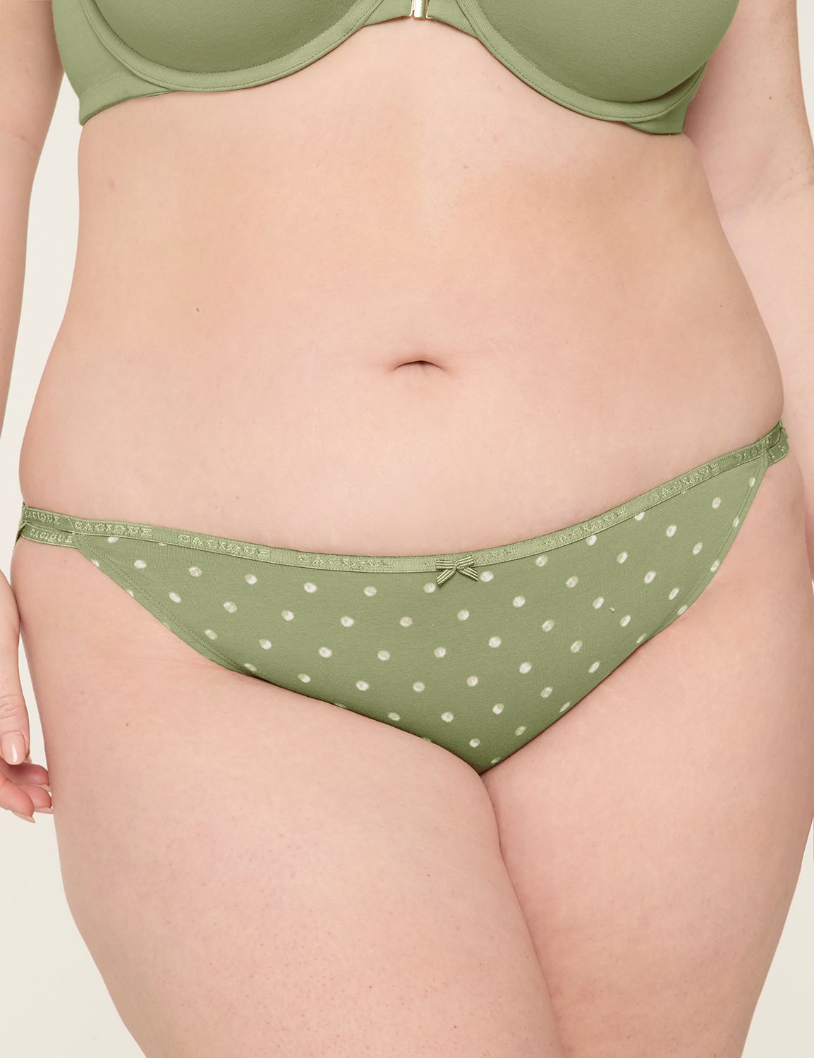 Cotton String Bikini tailored Stret Product Image 1