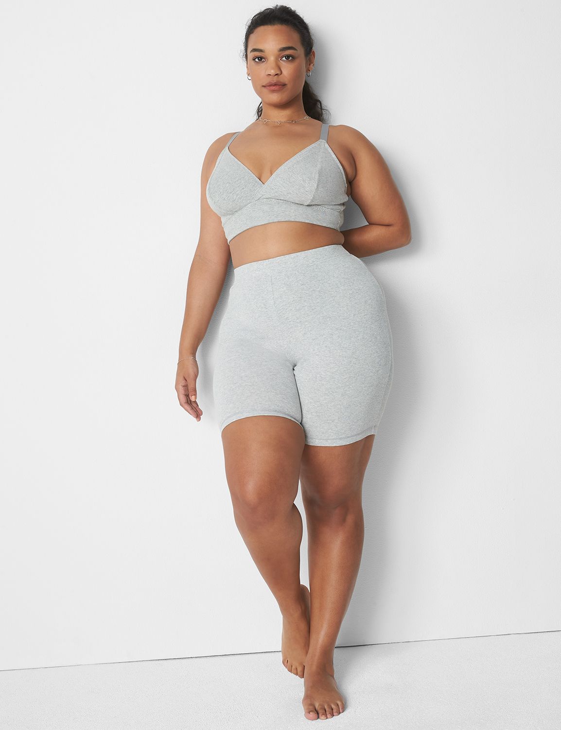 Lane bryant bike shorts sales