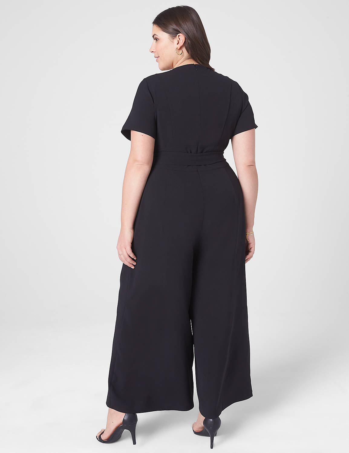 SS OPEN CREW NK ANKLE WIDE LEG LENA Product Image 2