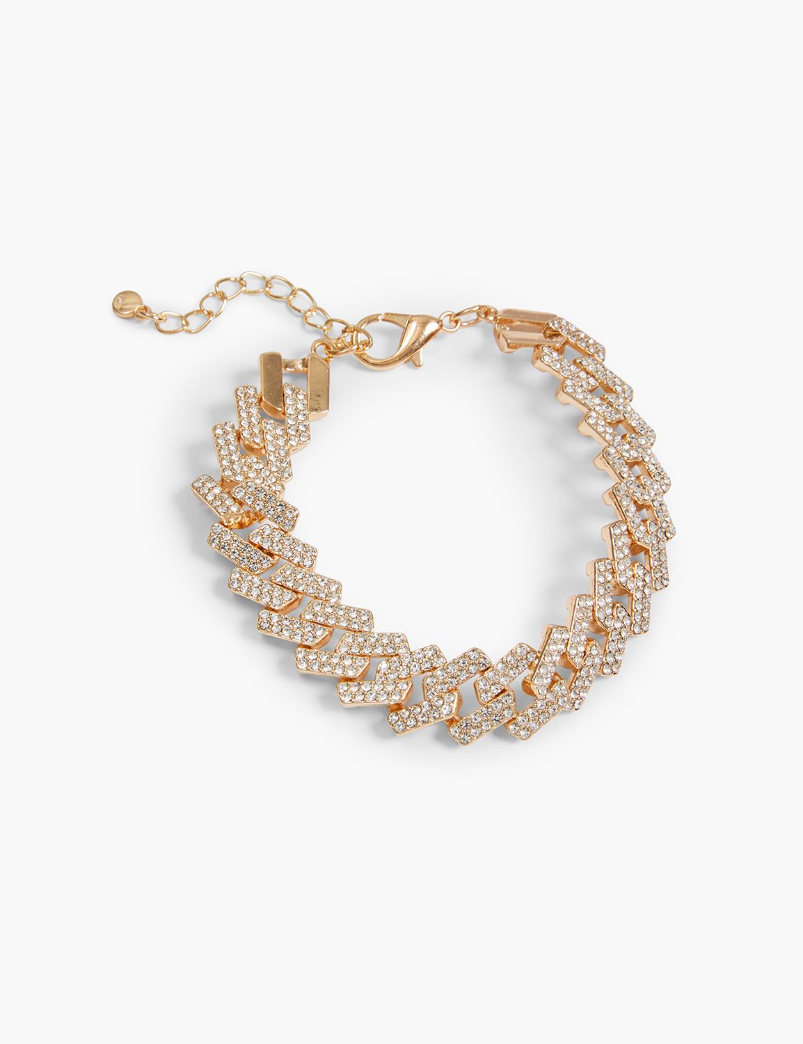 Solene Pave Link Bracelet main image 1