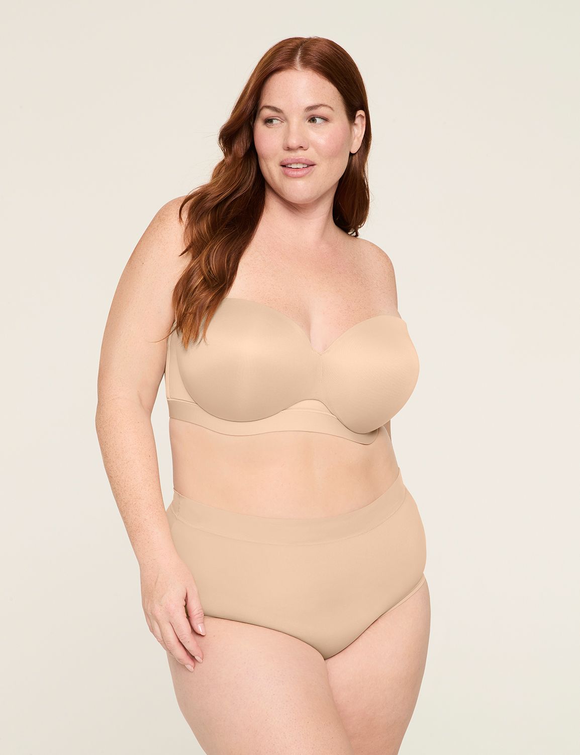 Cacique Set Of 2. Simply Uplift Plunge Bra Size 40H Beige Nude Color for  sale online