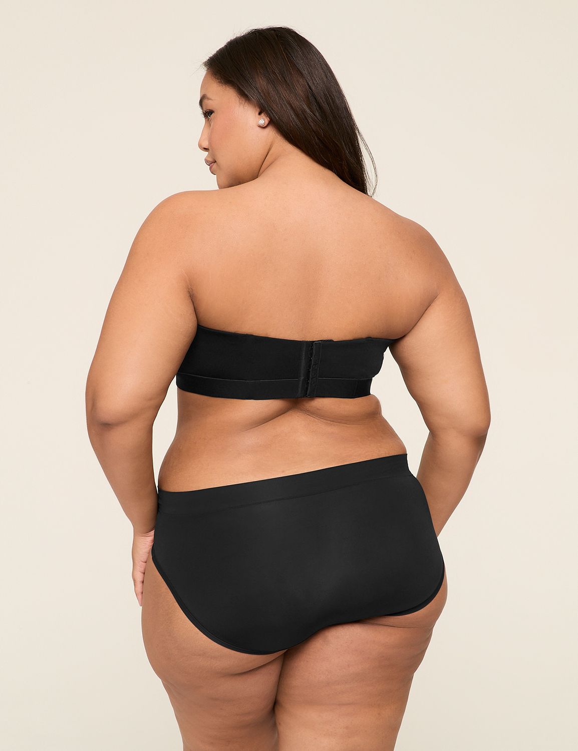 Bliss Black Strapless Bra