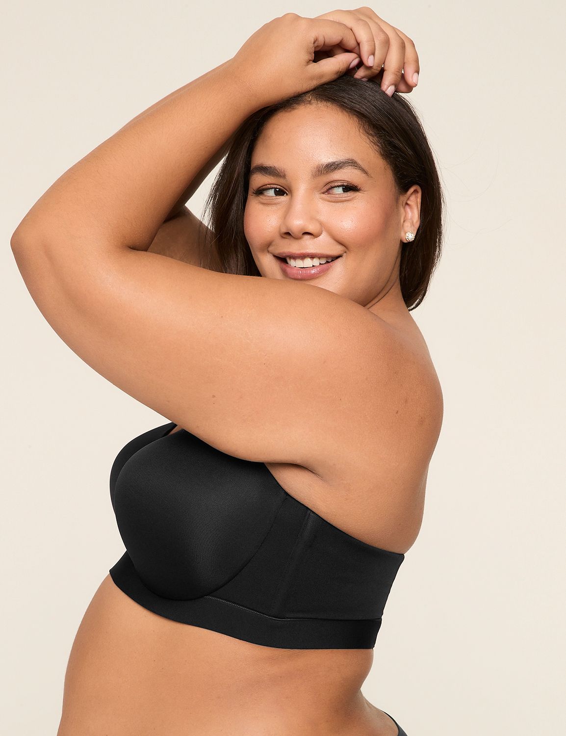Comfort Bliss Lightly Lined Multi-Way Strapless Bra | LaneBryant