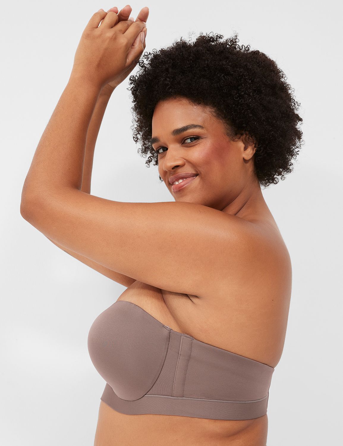 Comfort Bliss Strapless Bra SOLID R Product Image 3
