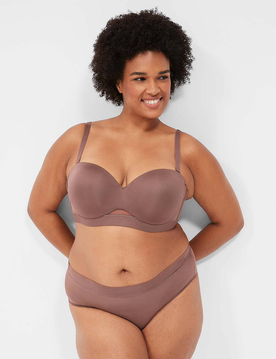 Comfort Bliss Strapless Bra SOLID R Product Image 4
