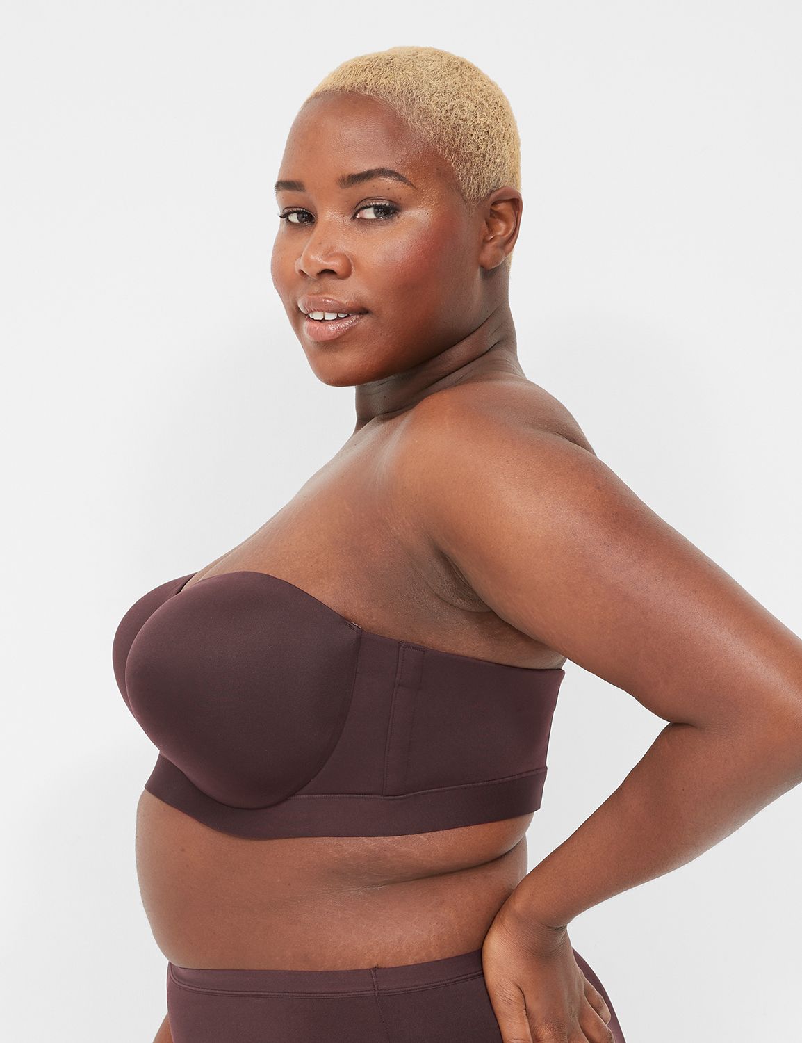 Comfort Bliss Strapless Bra SOLID R Product Image 3