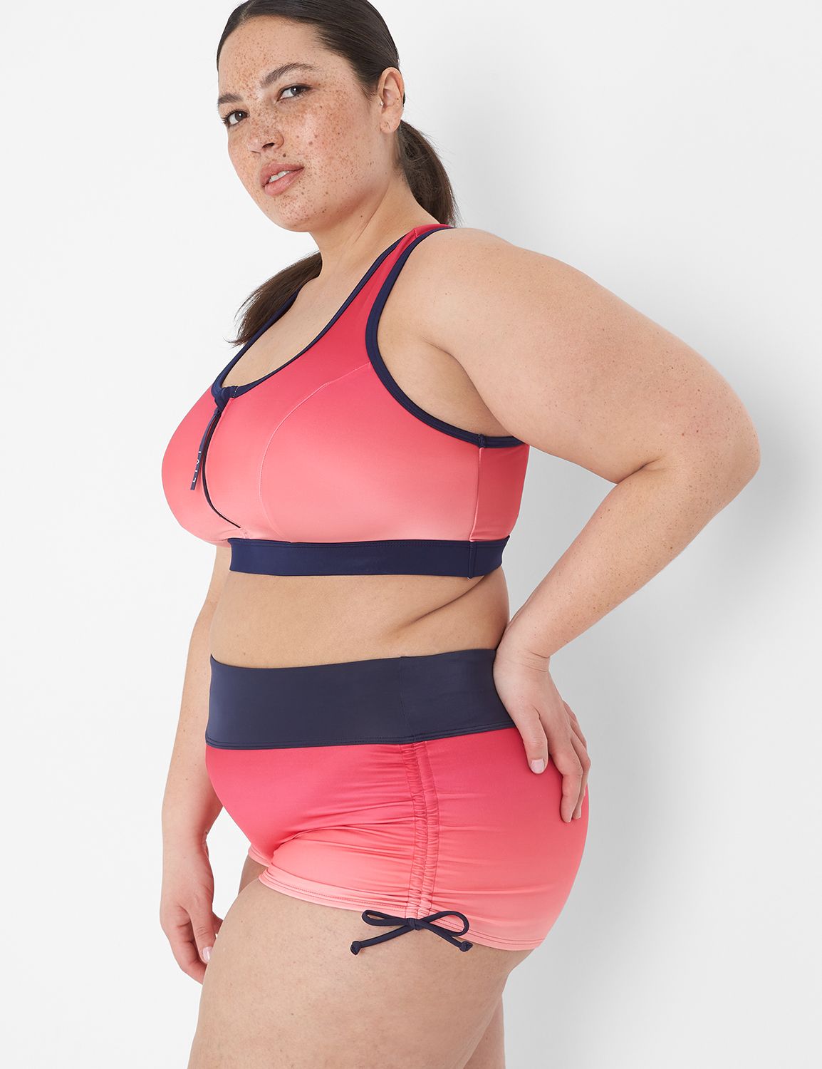 Livi NW Racer-Back Colorblock Bikin Product Image 2