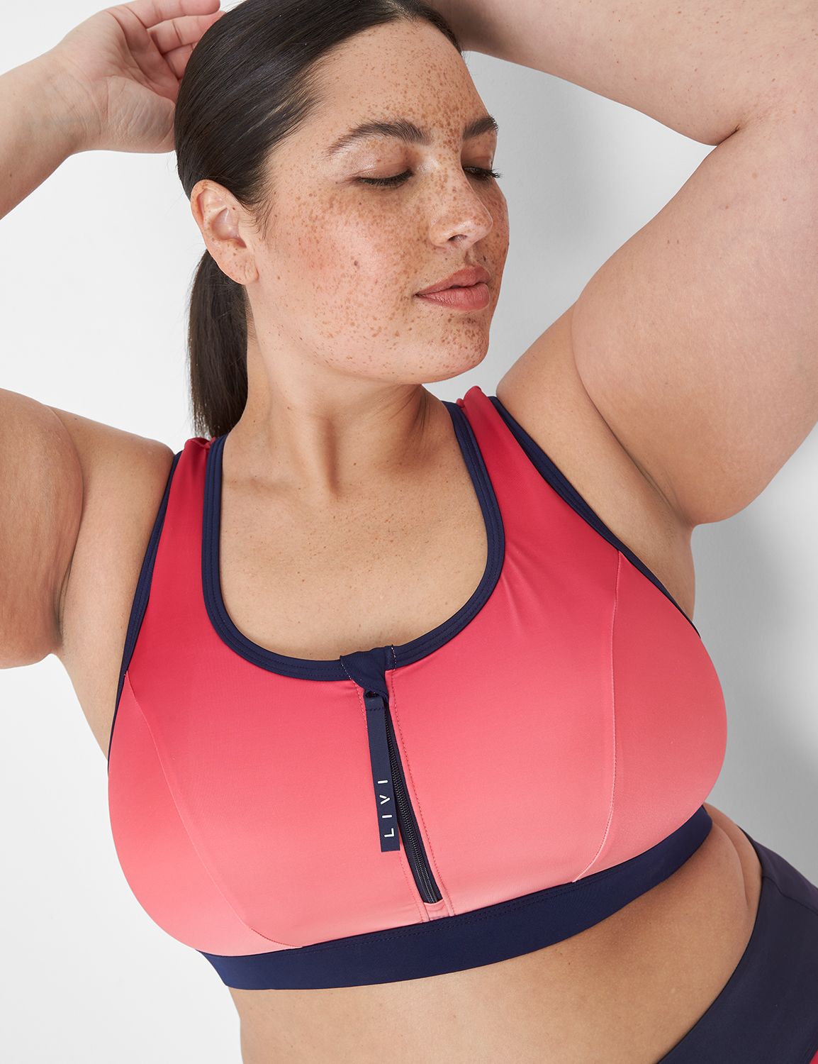 Livi NW Racer-Back Colorblock Bikin Product Image 3