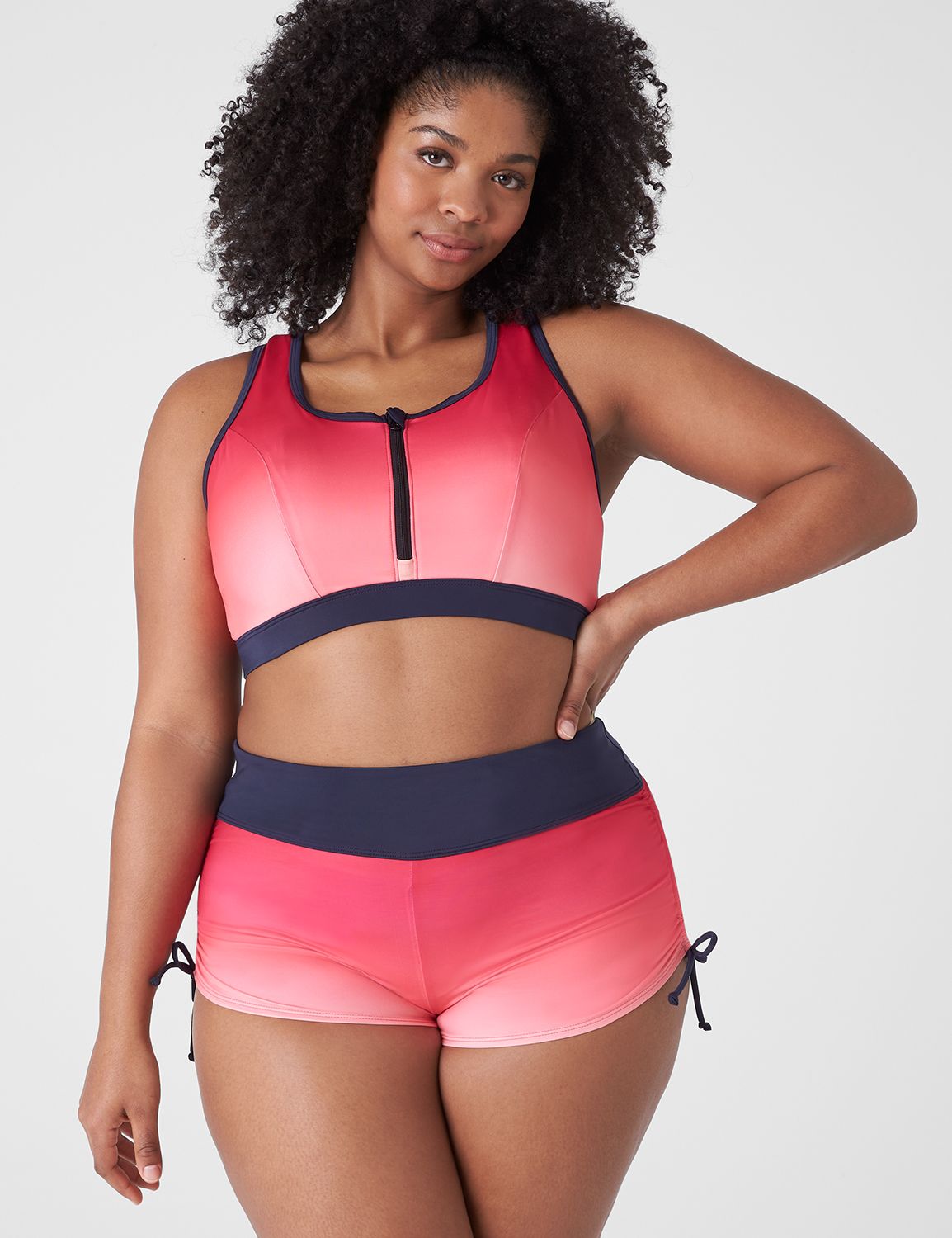 Livi NW Racer-Back Colorblock Bikin Product Image 4