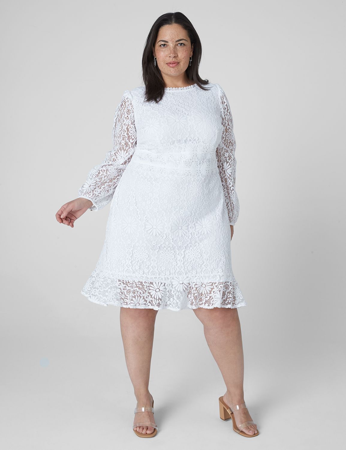 Lane bryant hot sale lace dress