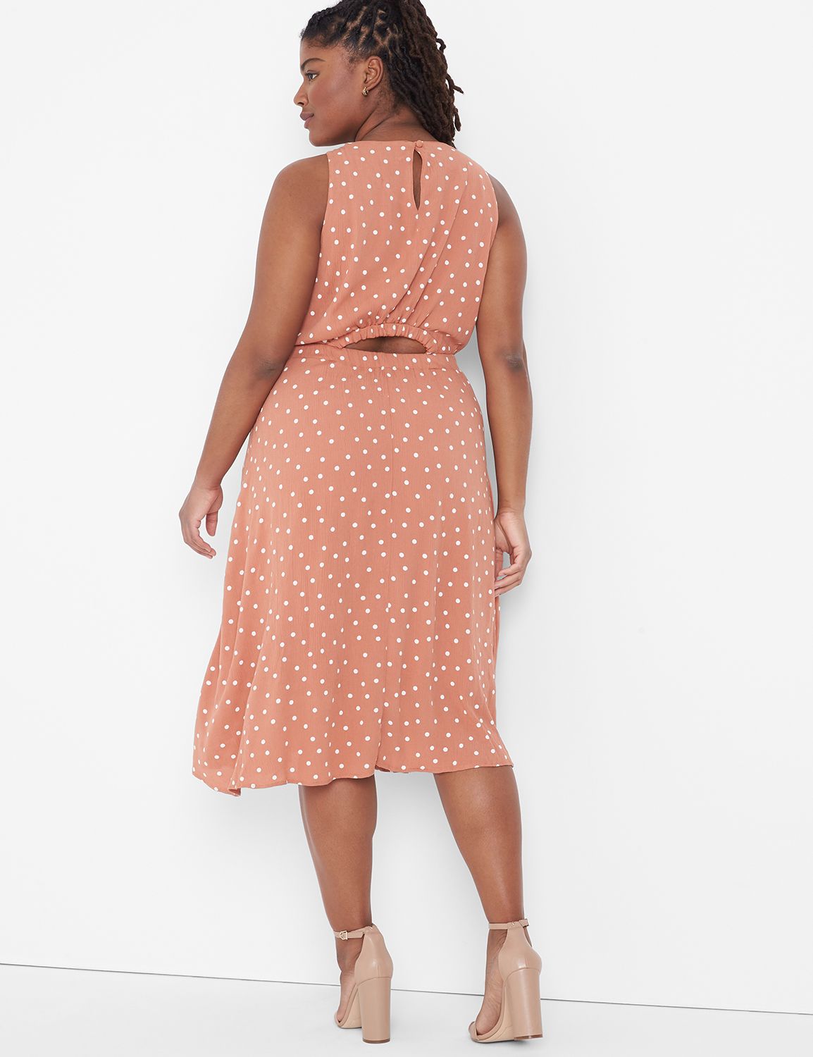 Lane bryant hotsell polka dot dress