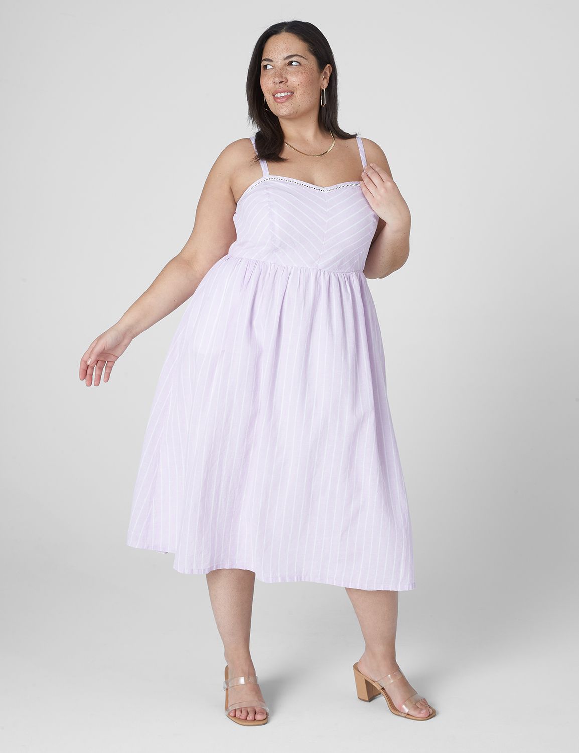 Lane bryant hotsell white summer dresses