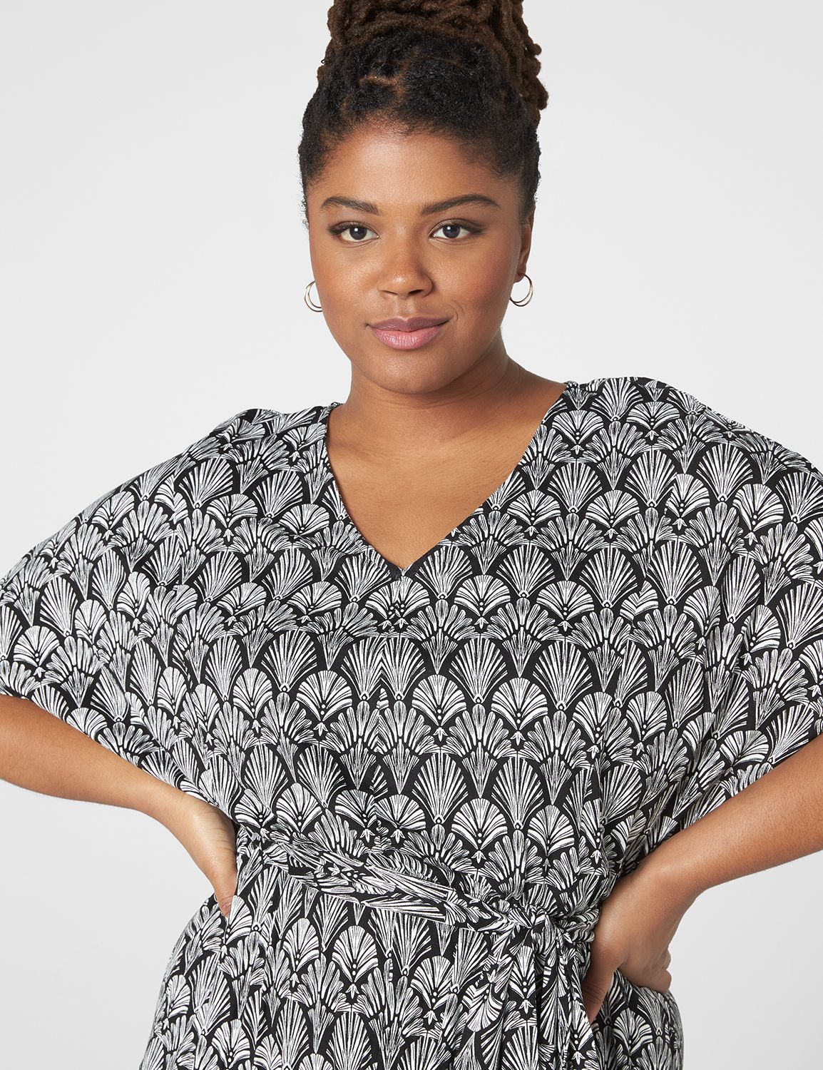 Lane bryant kimono dress sale