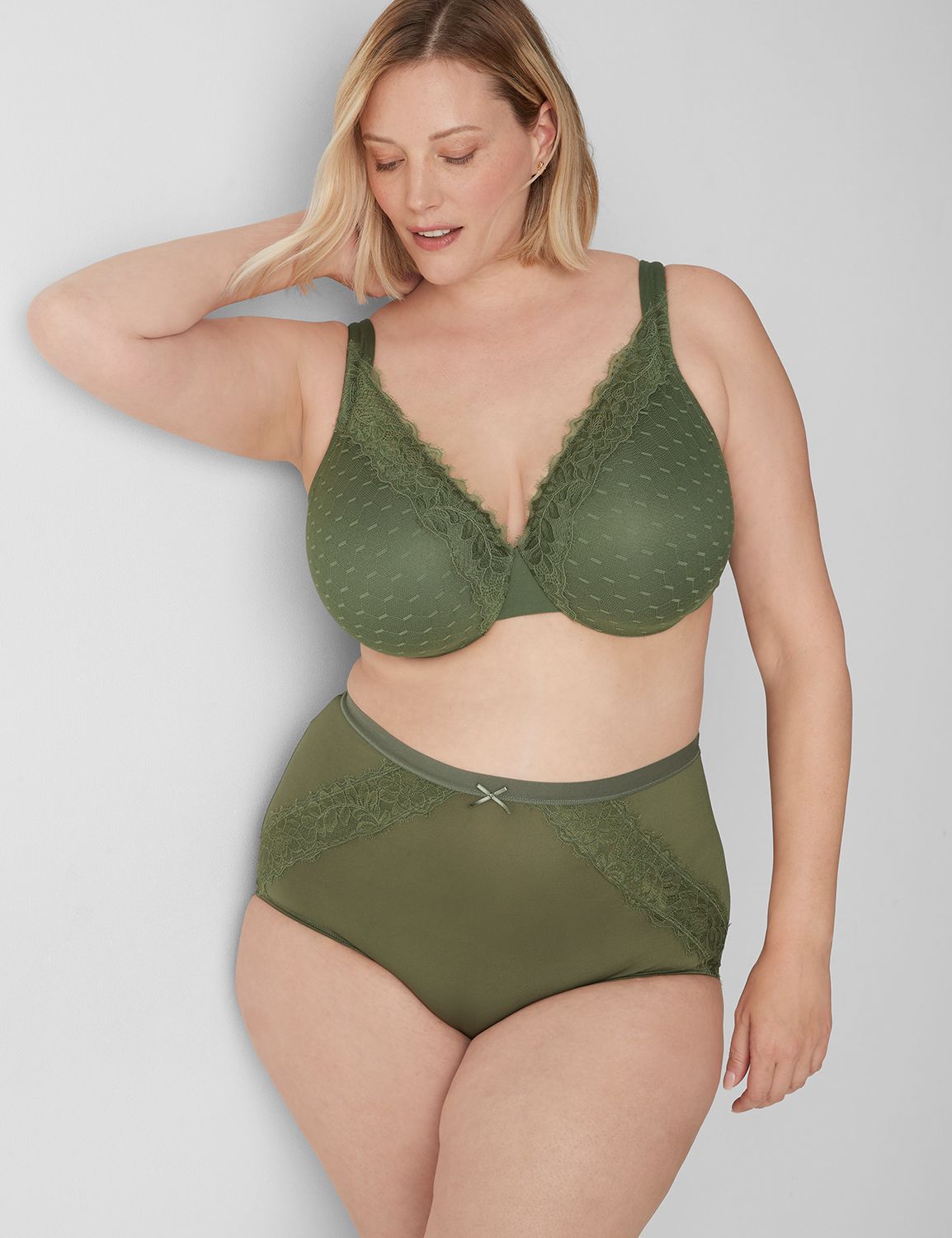 No Show High Waist Brief Nouveau La | LaneBryant