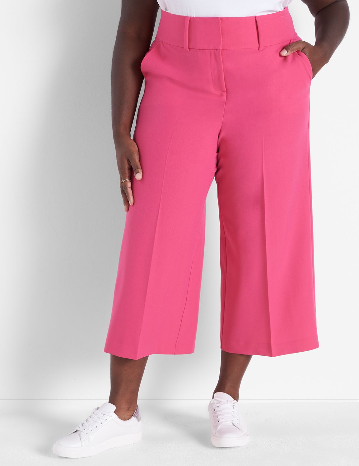 Lane bryant crop on sale pants