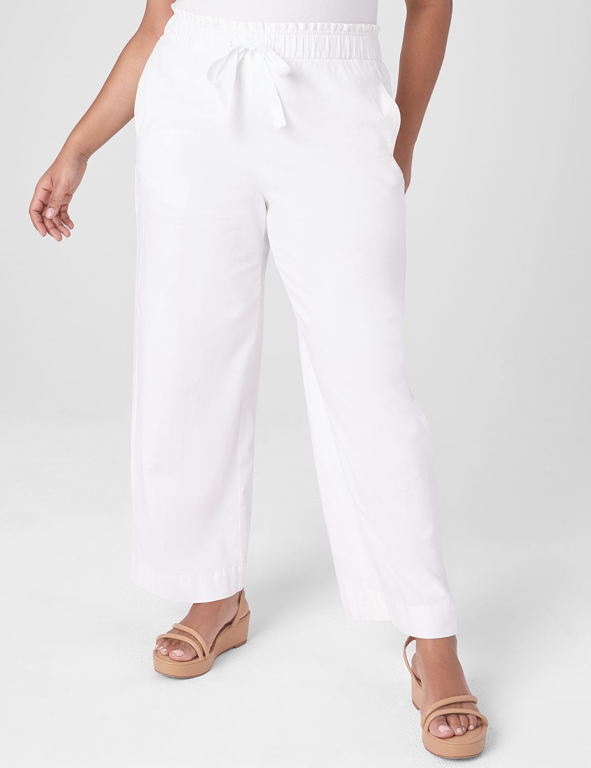 The Softest Wideleg - Linen 1132728