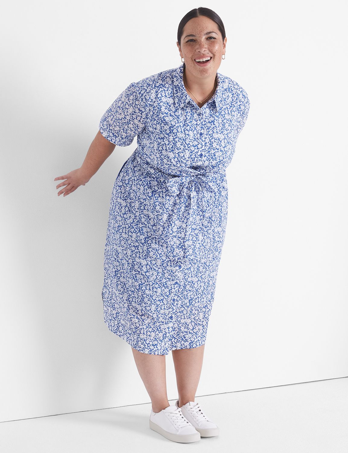 Shirtdress Wrap Bodice 1134712 LaneBryant