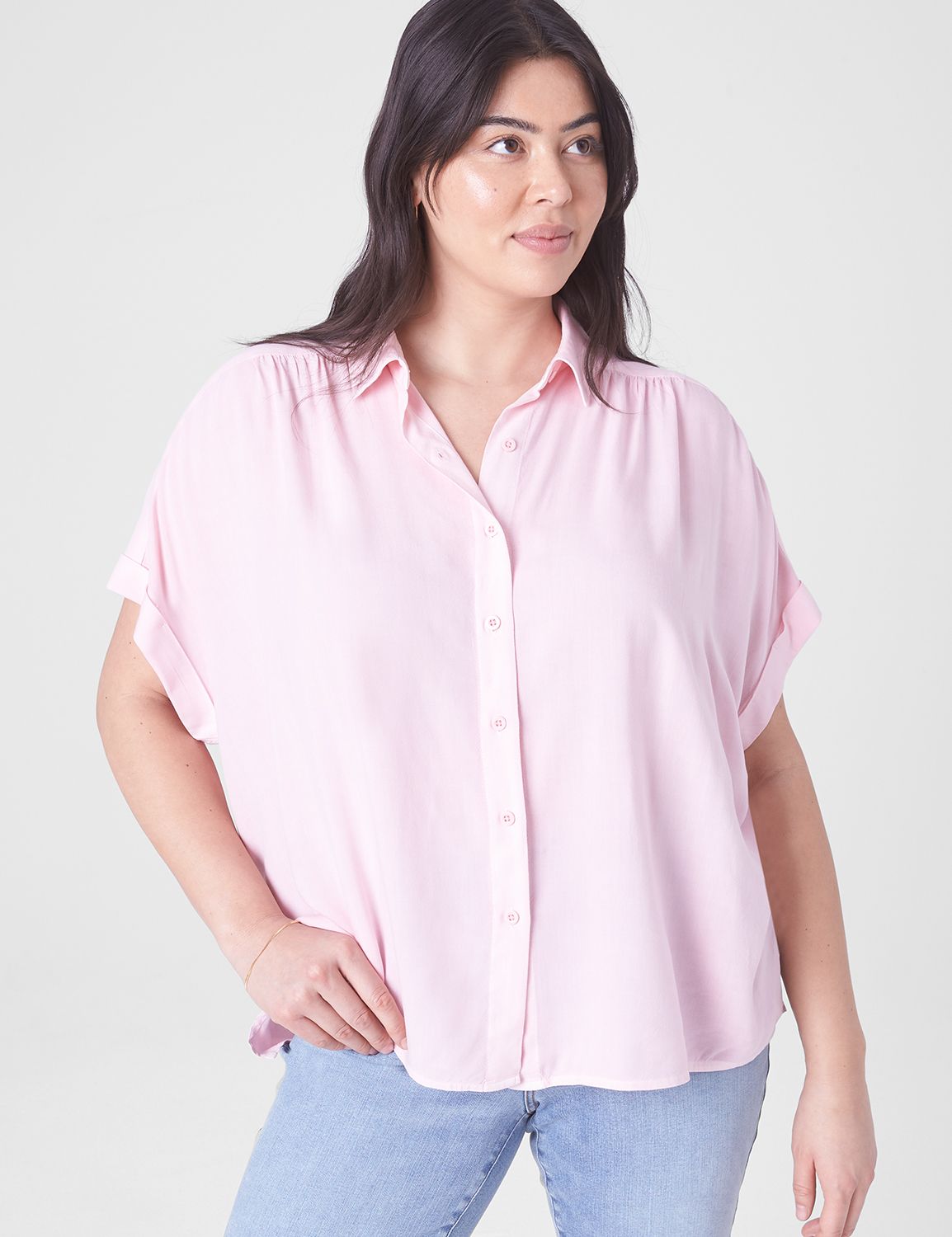 Relaxed Short Sleeve Button Down 11 Product Image 3