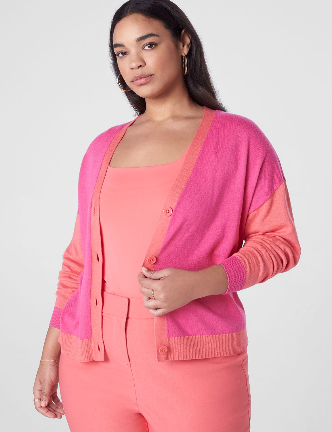 Eberjey The Croppe Button Front Cardigan