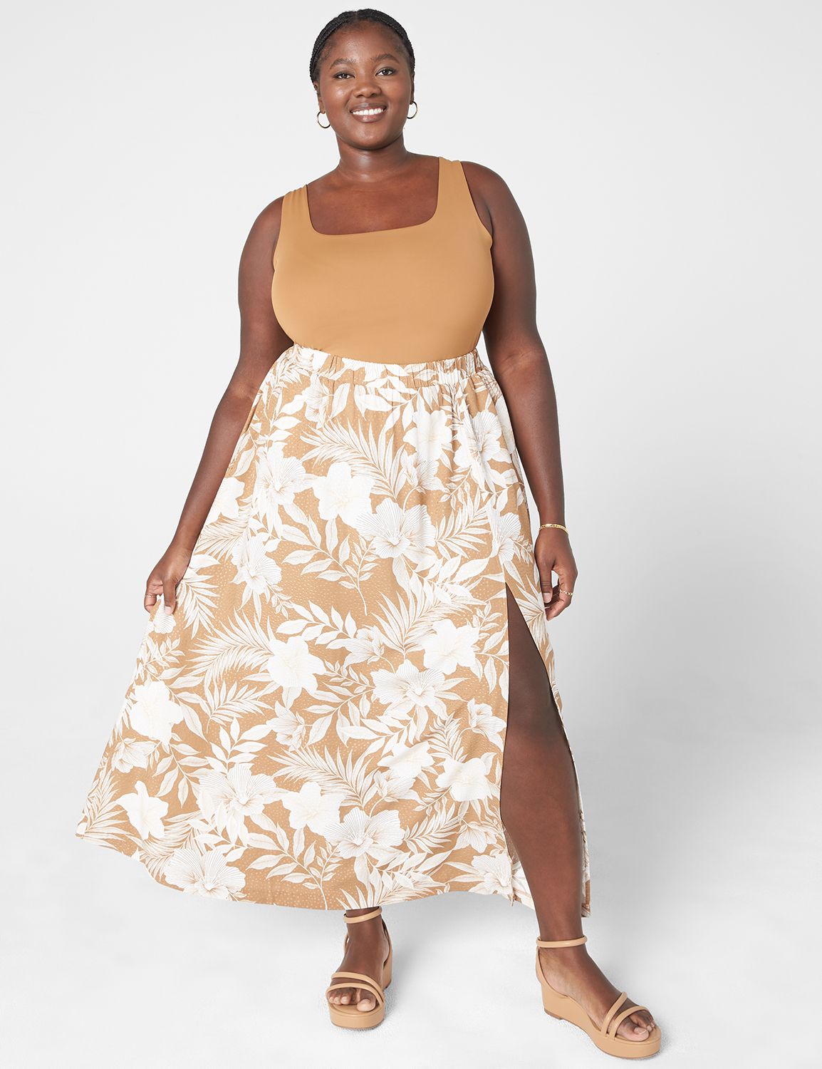 Lane bryant maxi skirts hotsell