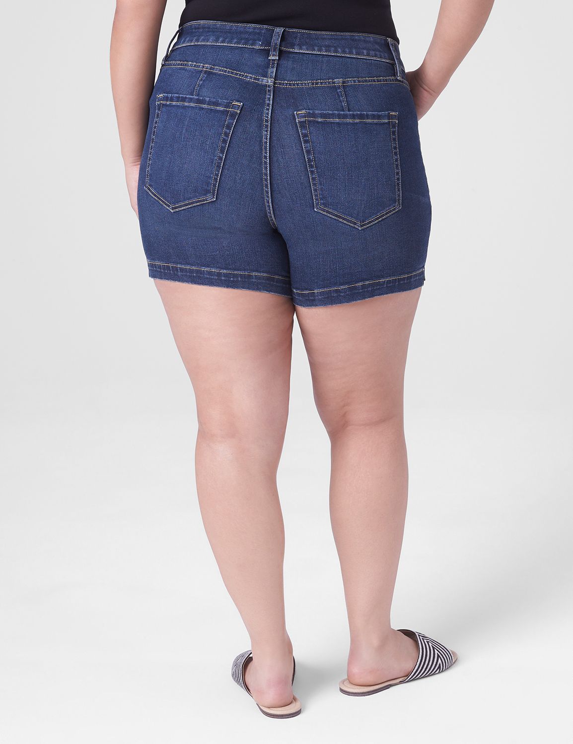 Lane bryant jean on sale shorts