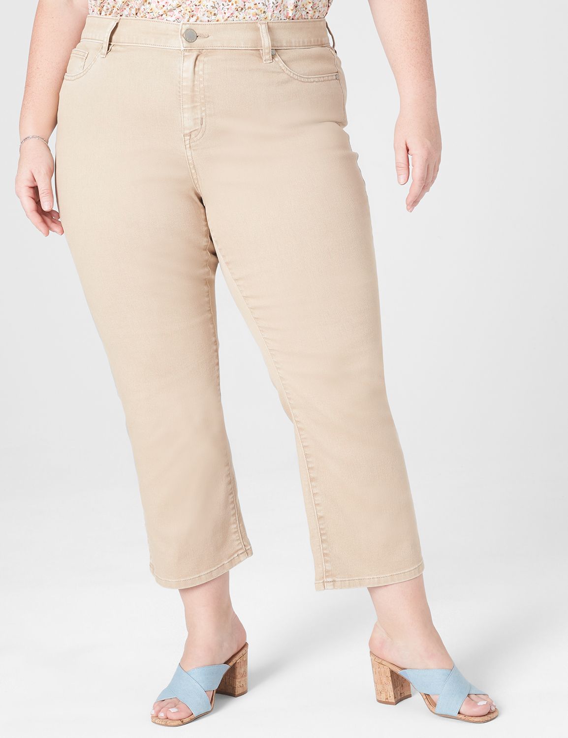 MID RISE STRAIGHT CROP - COLOR 1134 Product Image 1
