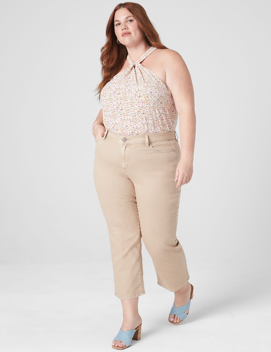 MID RISE STRAIGHT CROP - COLOR 1134 Product Image 3