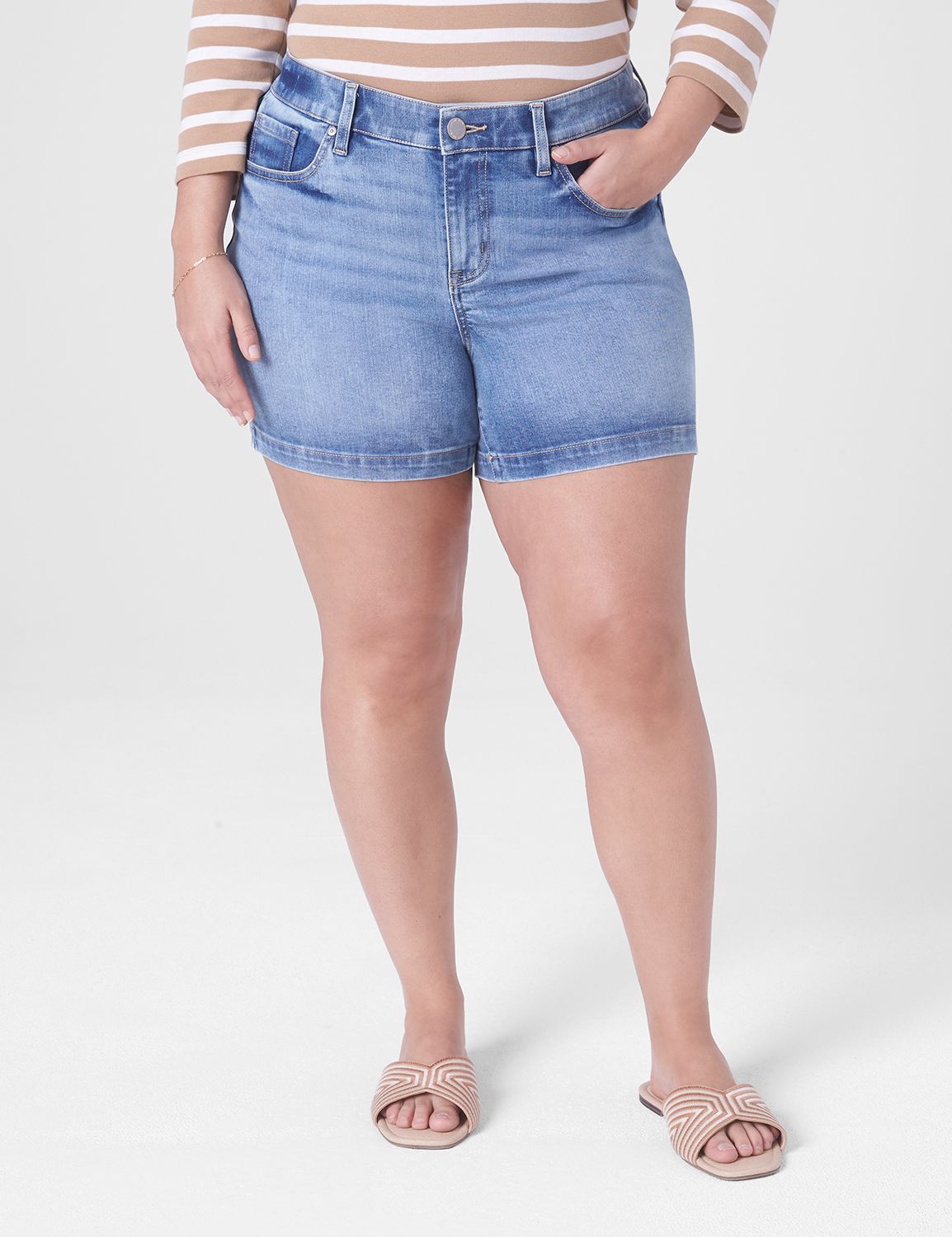Plus Size Women's Capris, Shorts & Crop Pants | Bryant