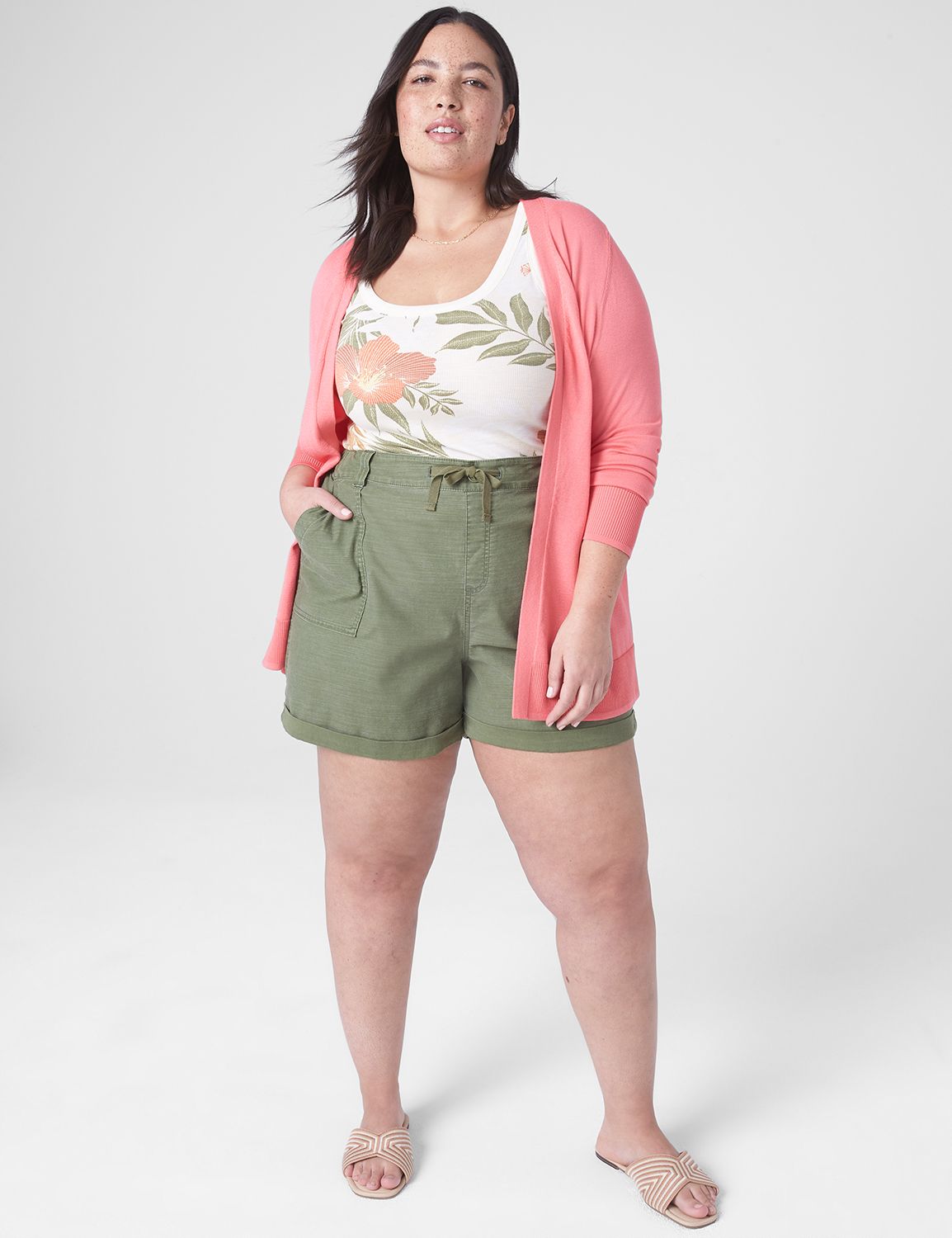 The Softest Short With Roll Hem 113 Product Image 3