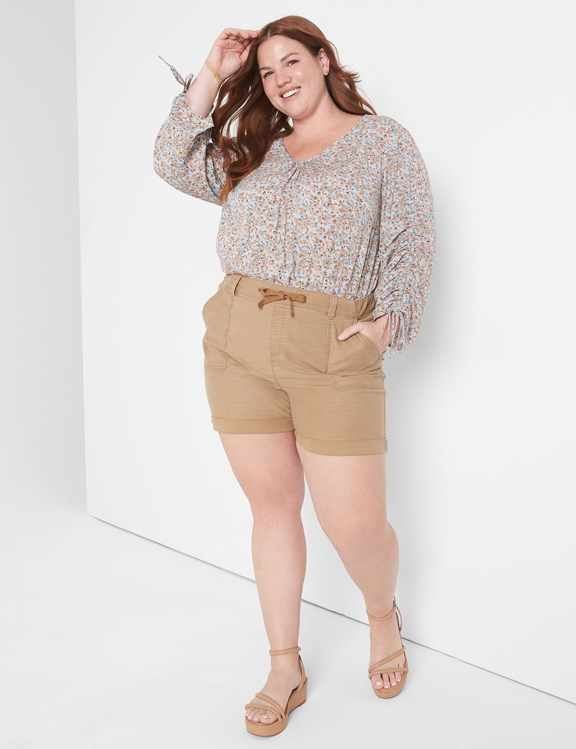 The Softest Short With Roll Hem 113 Product Image 3