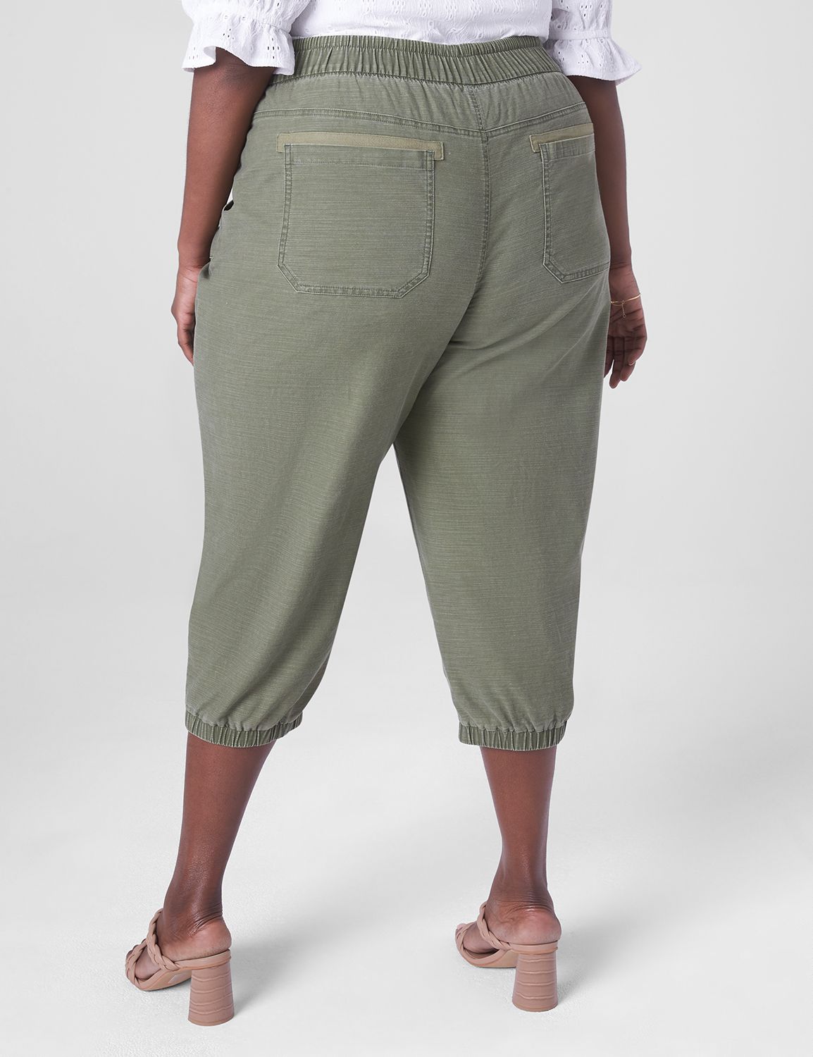 Lane bryant hot sale crop pants