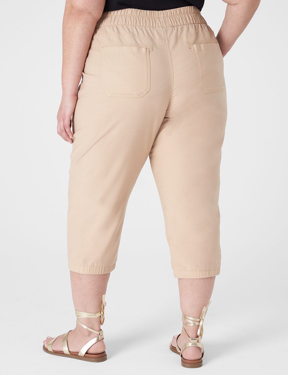 Lane bryant hot sale crop pants