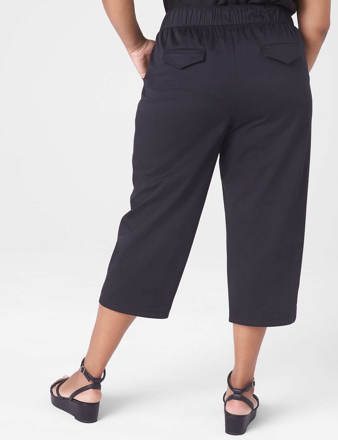 Lane bryant sales cropped pants