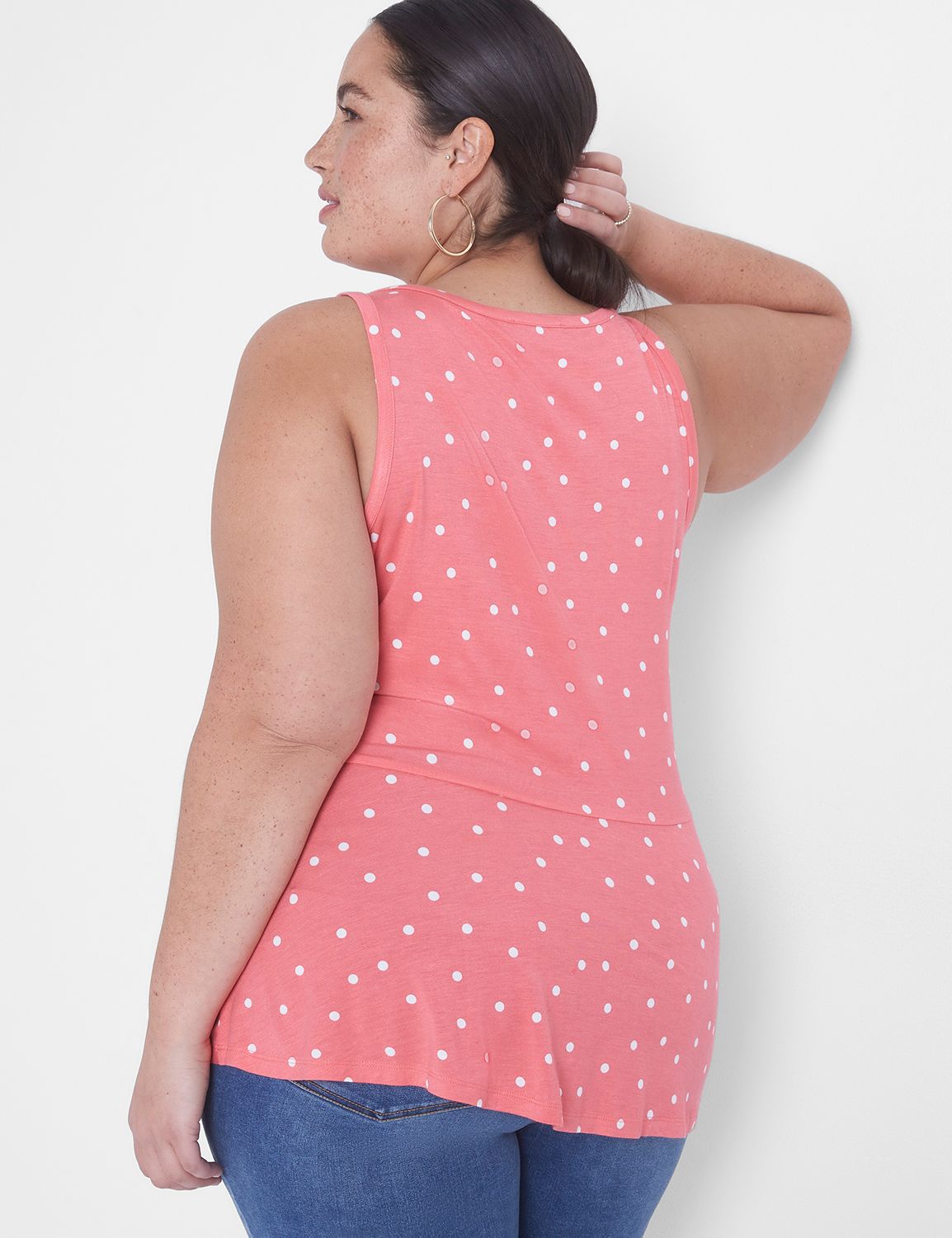Just Call Me Baby Sleeveless V-Neck Babydoll Top - Group B
