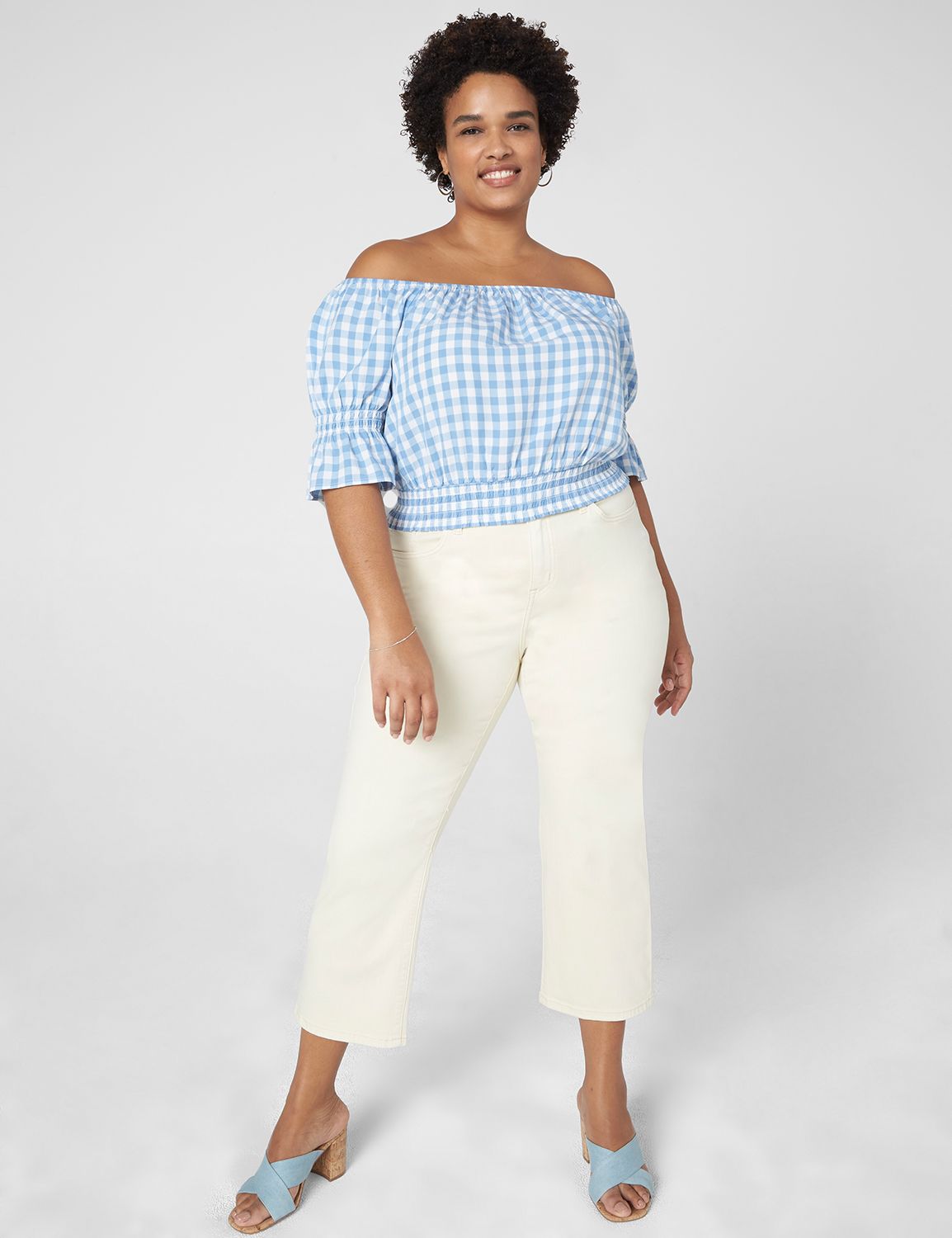 Classic 3/4 Sleeve Off the Shoulder Product Image 3