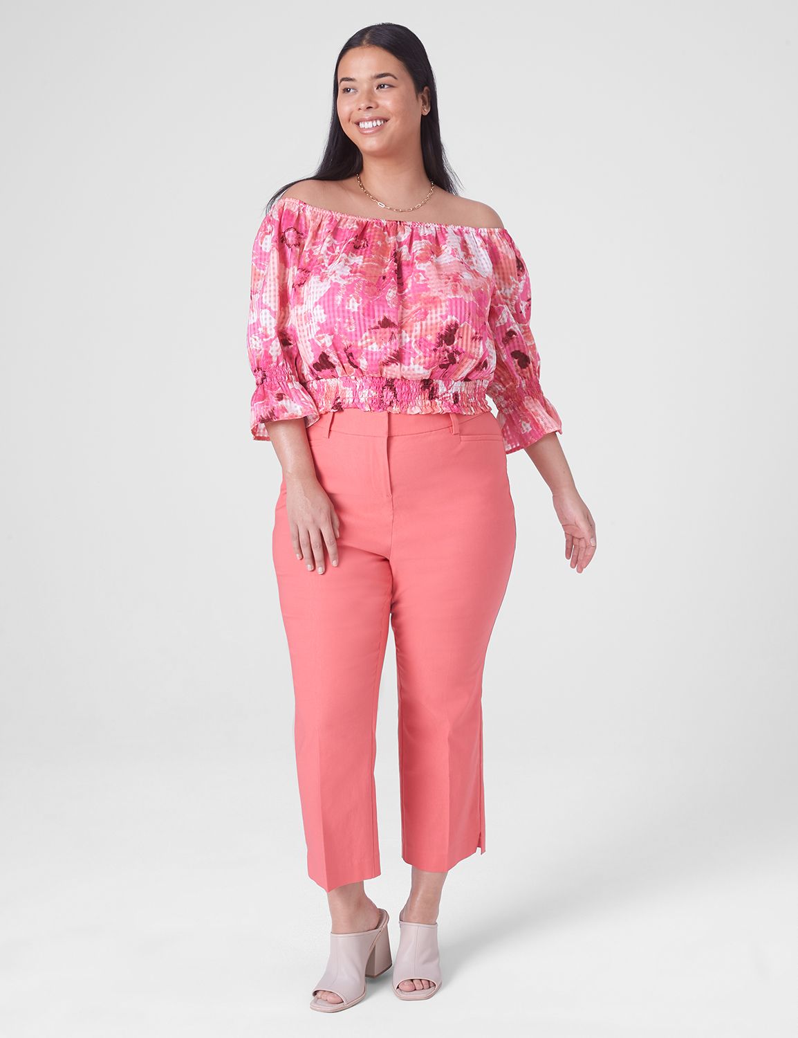 Classic 3/4 Sleeve Off the Shoulder Product Image 3