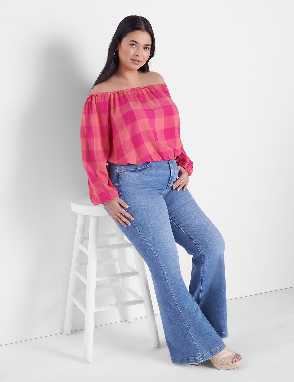 Classic Crop Off-The-Shoulder Top